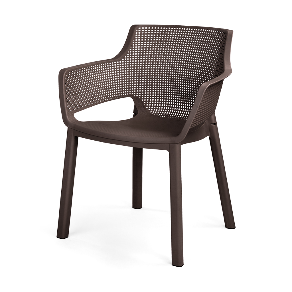 صندلی راحت با طراحی باز و پشتی توری برای تهویه بهتر